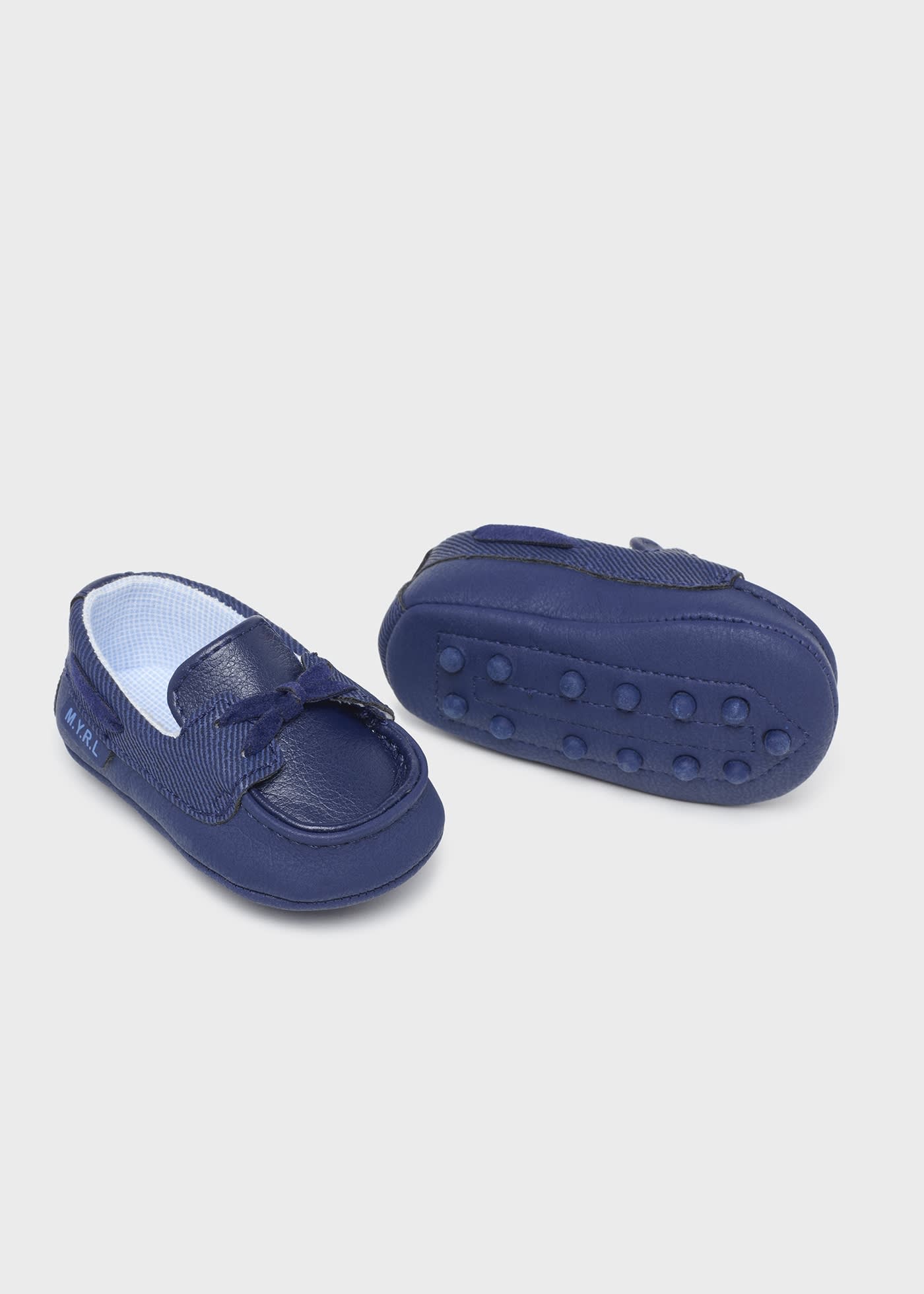 Mocasín Bebé Azul MAYORAL