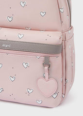 Pañalera Morral Con Cambiador Corazón Rosa Mayoral Detalles