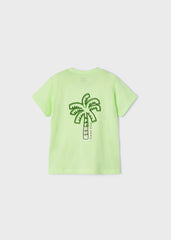 Camiseta Estampada Individual Palmeras Mayoral Verde