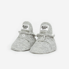 Botas Algodón Gris Jaspe 0m / 6m - Kings & Rebels KINGS & REBELS