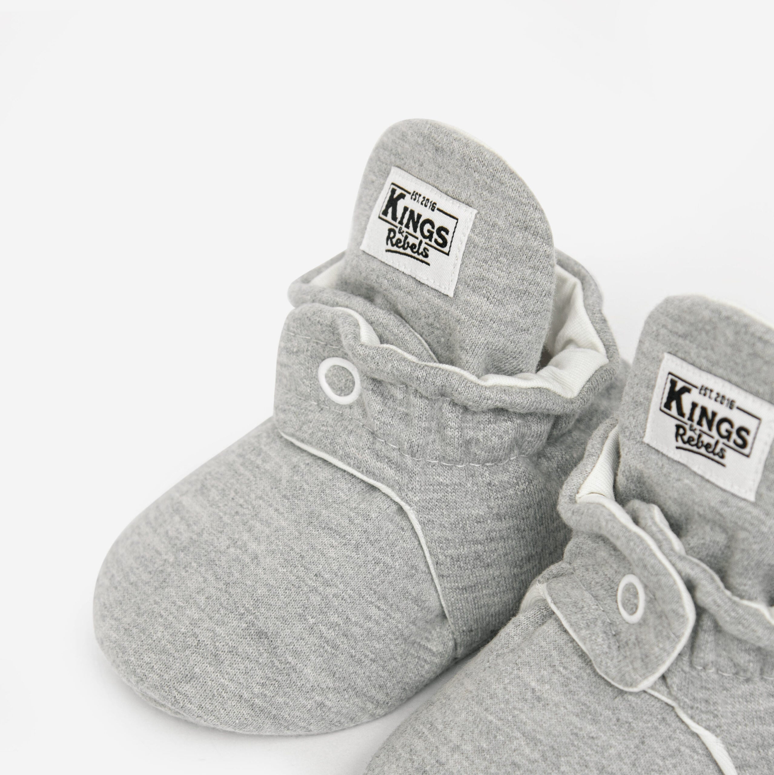 Botas Algodón Classic Gris Jaspe Kings & Rebels 0M/6M Detalles