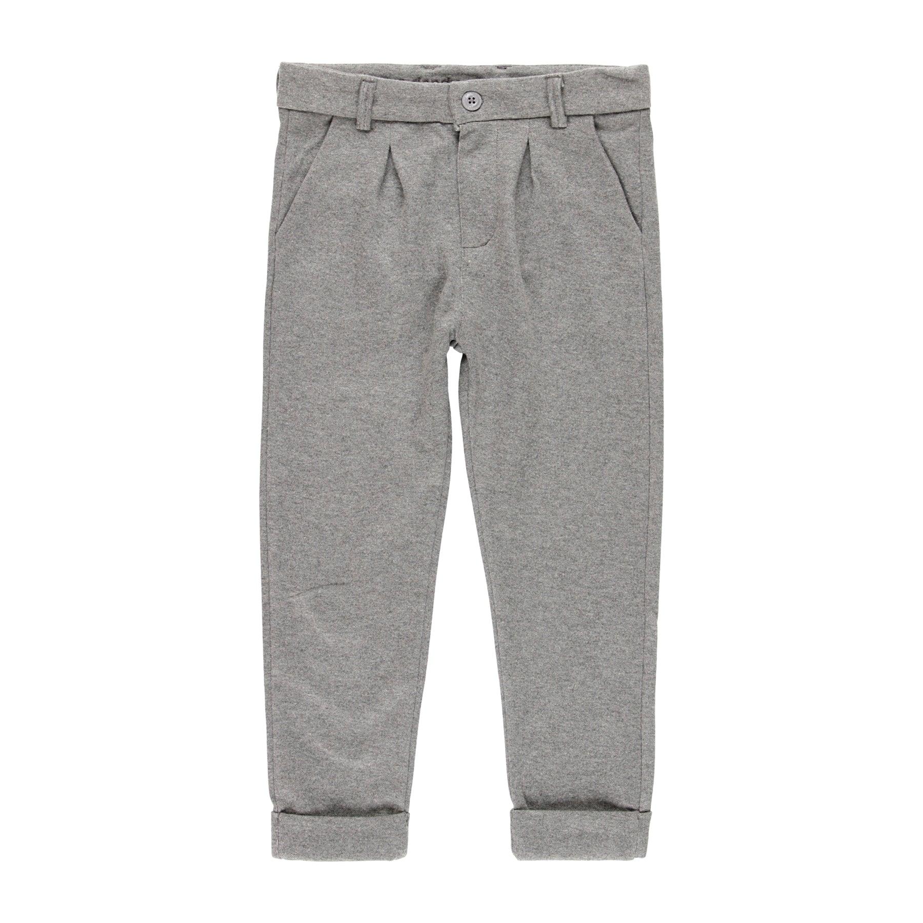 Pantalón Algodón Gris BOBOLI