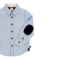 Camisa Puntos Azul BOBOLI