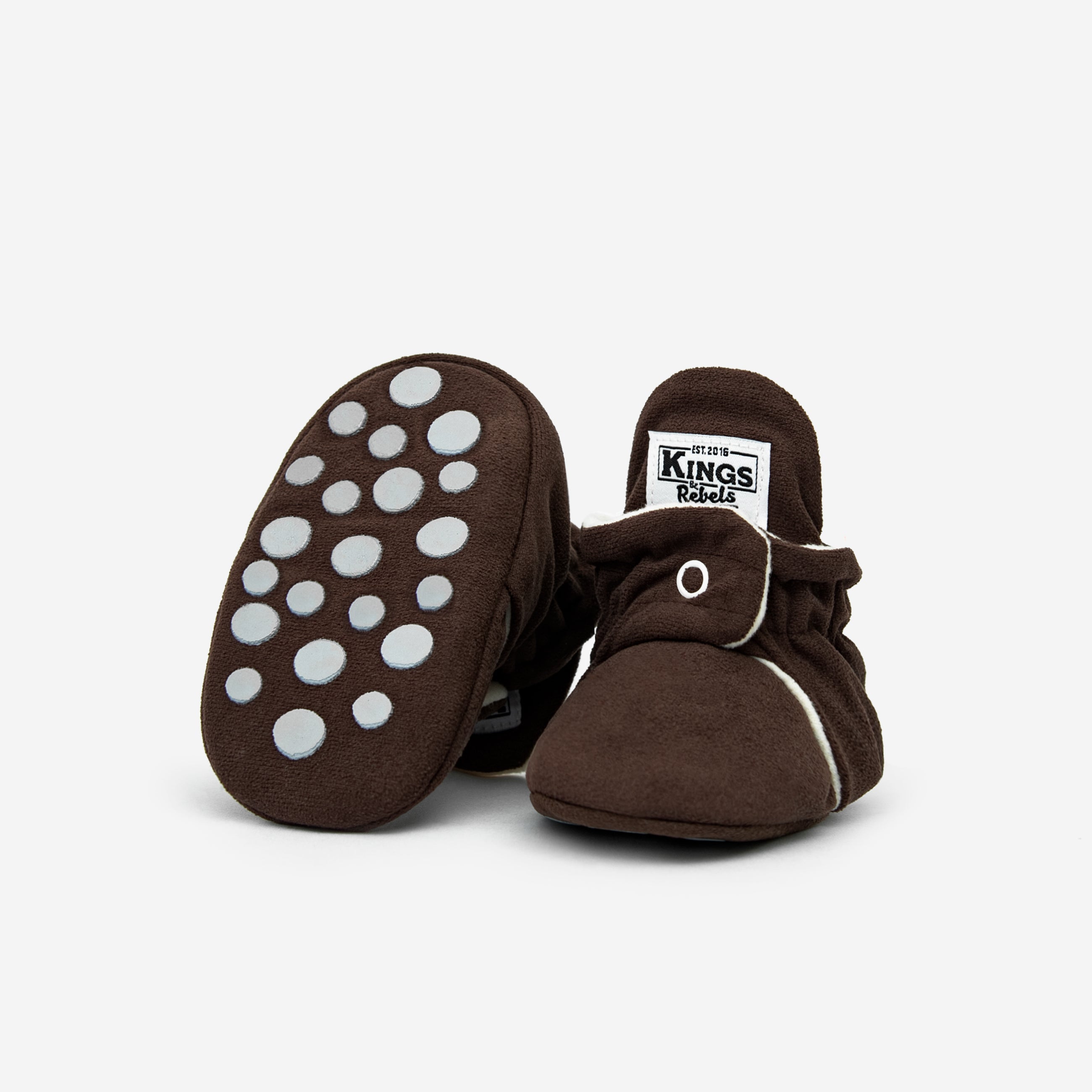 Botas Gamuza Chocolate 12m / 18m KINGS & REBELS