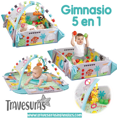 GIMNASIO DIDACTICO 5 EN 1 Travesuras Infantiles