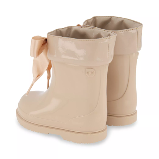 Botas Bimbi Lazo Beige Igor Diseño