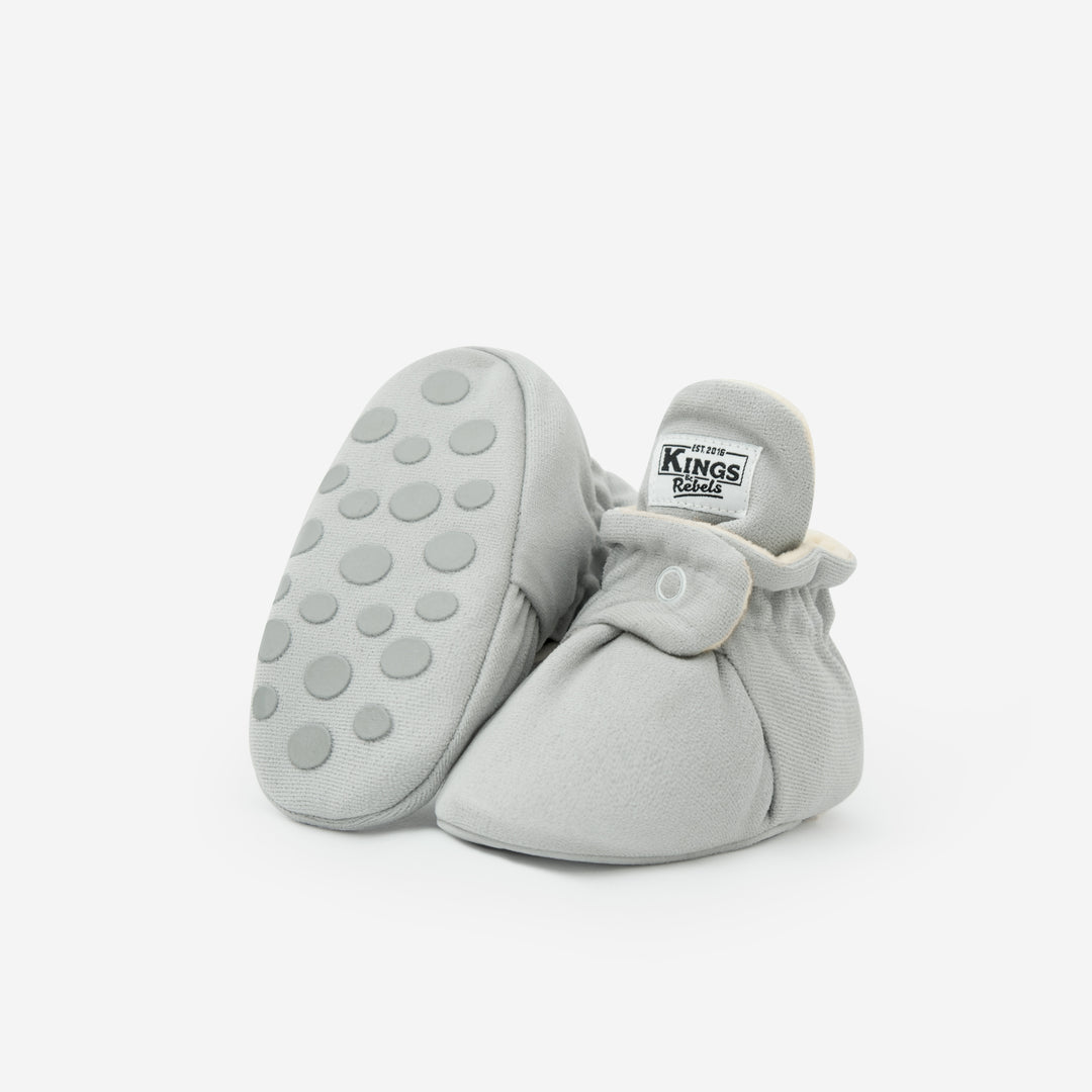 Botas Gamuza Gris 12m / 18m KINGS & REBELS