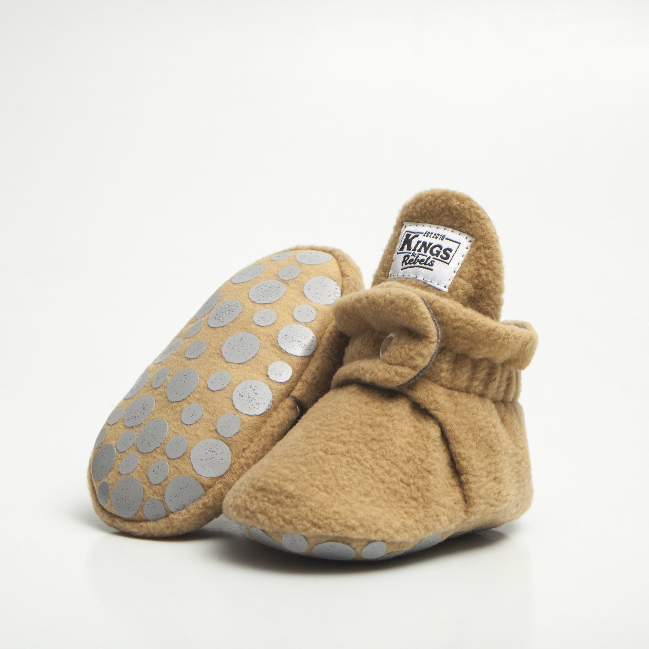 Botas Fleece Caqui 12m / 24m KINGS & REBELS