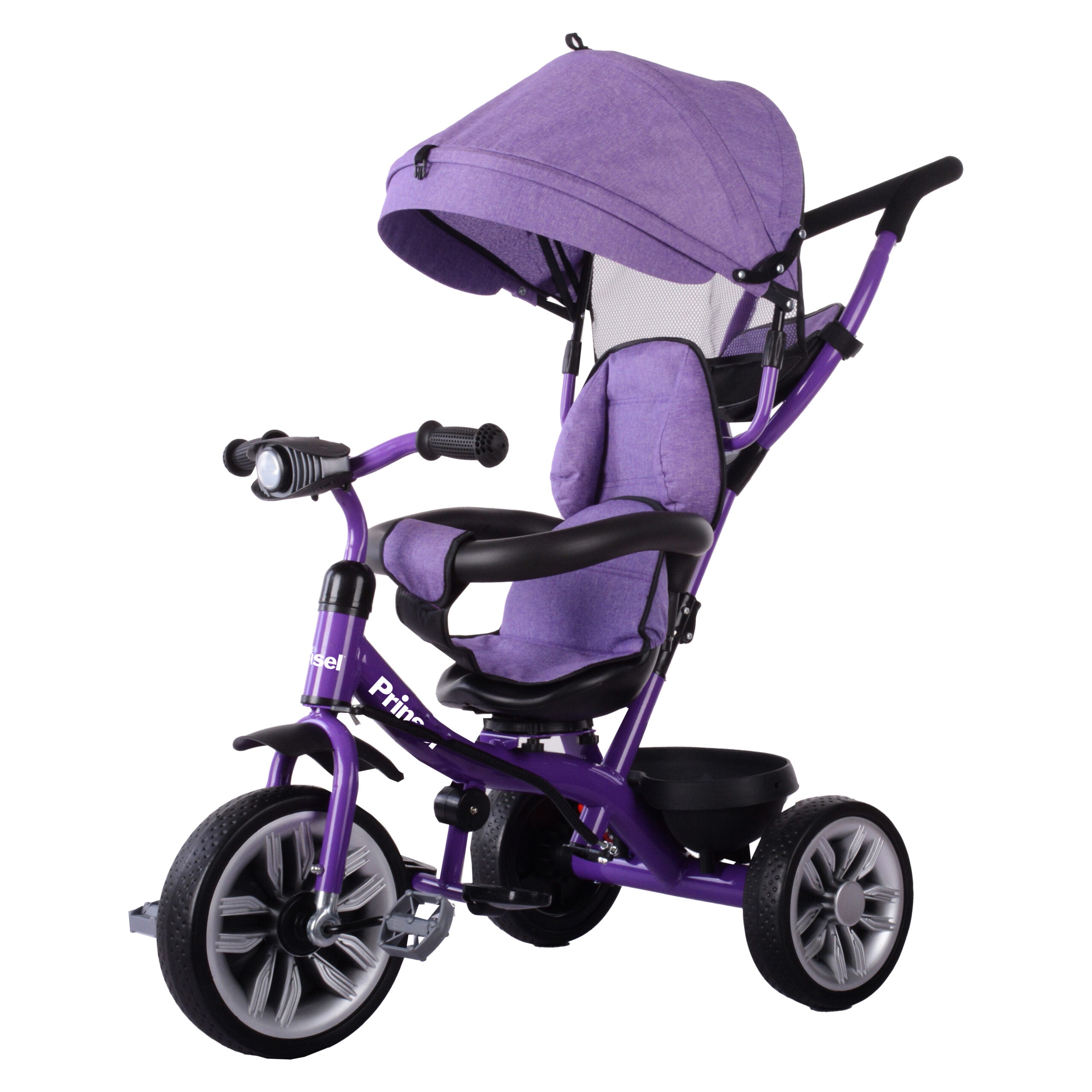 Triciclo Sun 360 Grados Purpura Prinsel Travesuras Infantiles
