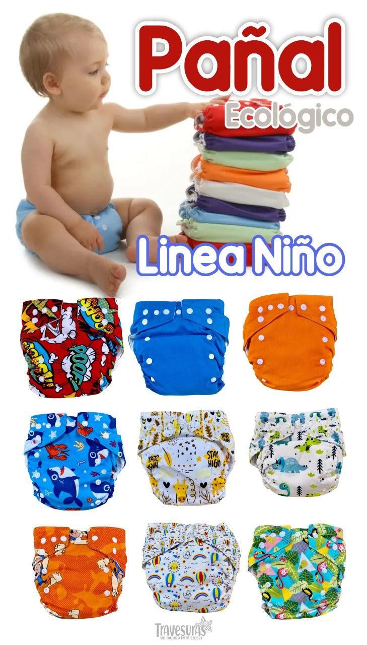 Pañal Ecológico Estampado Surtido Niño