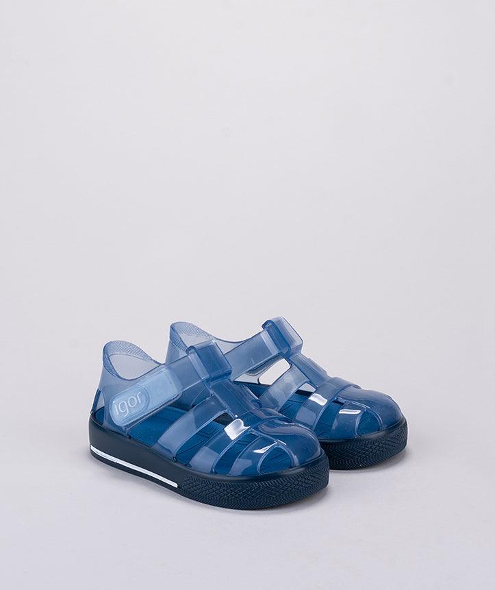 Sandalias Star Brillo Marino Igor