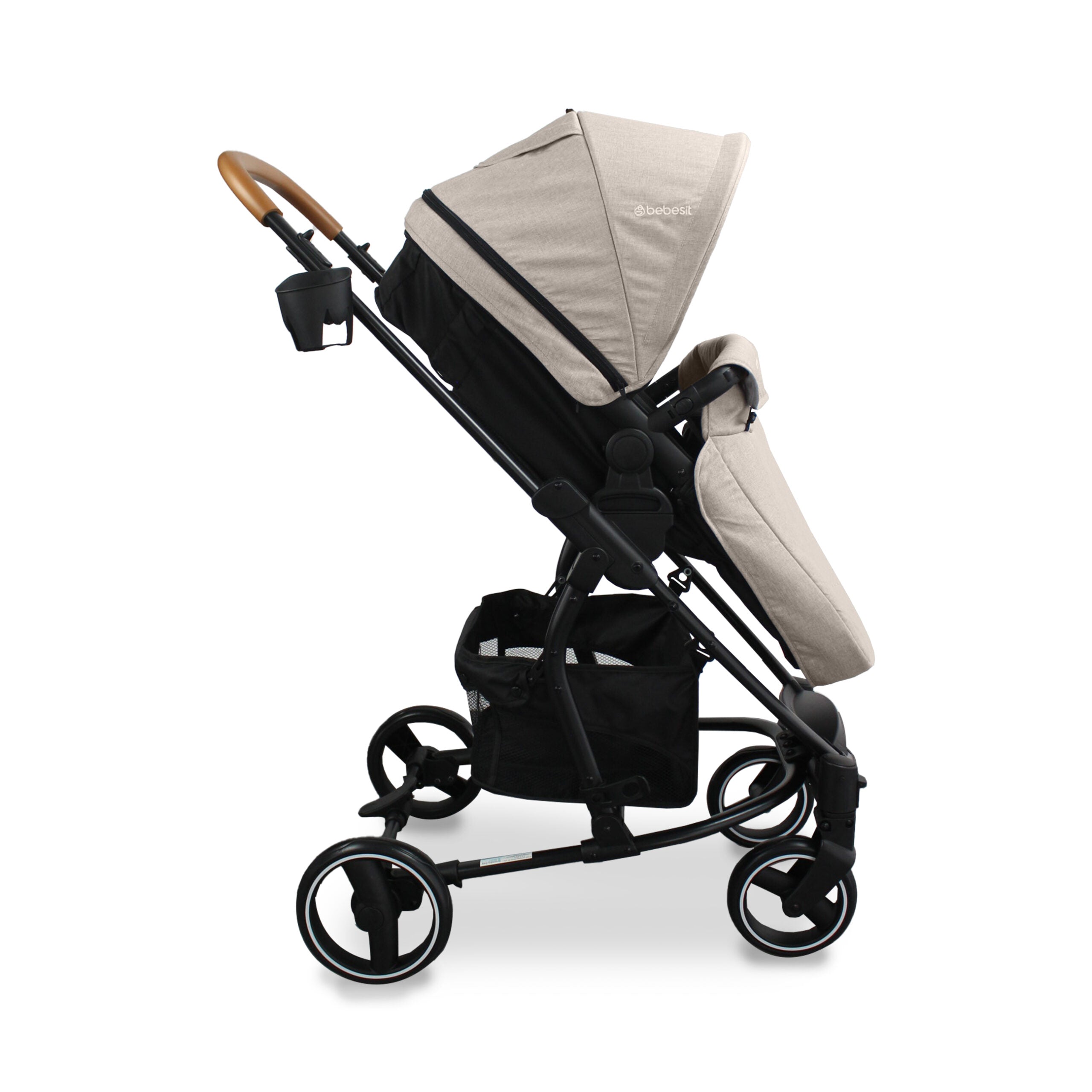 Coche Travel System Prima Beige Bebesit BEBESIT