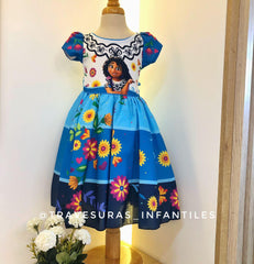 Vestido Mirabel Azul MAJA