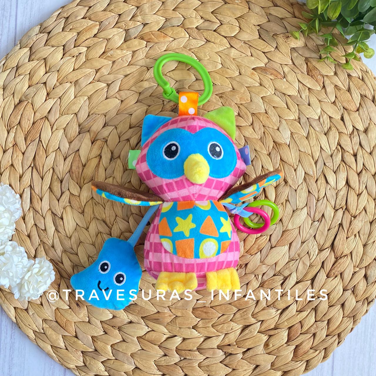 Sonajero Peluche Animales Travesuras Infantiles