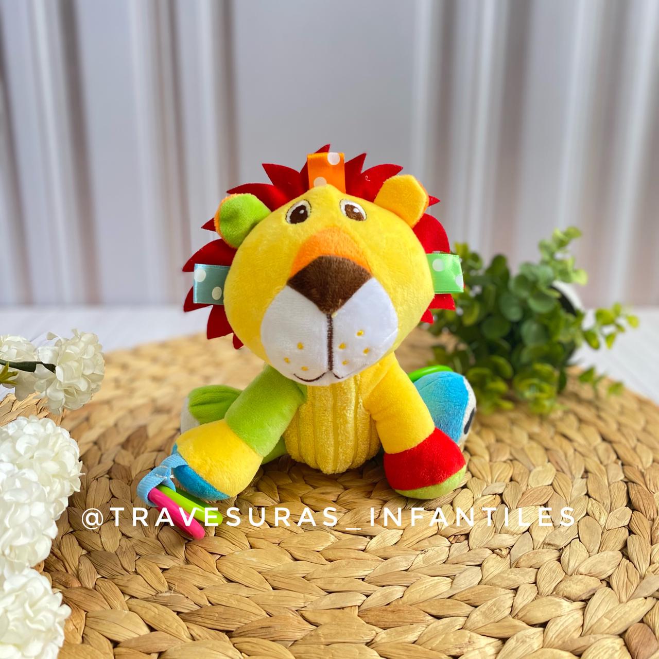 Sonajero Peluche Animales Travesuras Infantiles