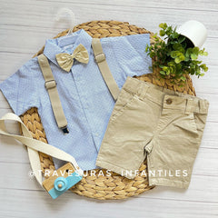 Conjunto Bermuda Y Camisa Tirantes BAMBINOS