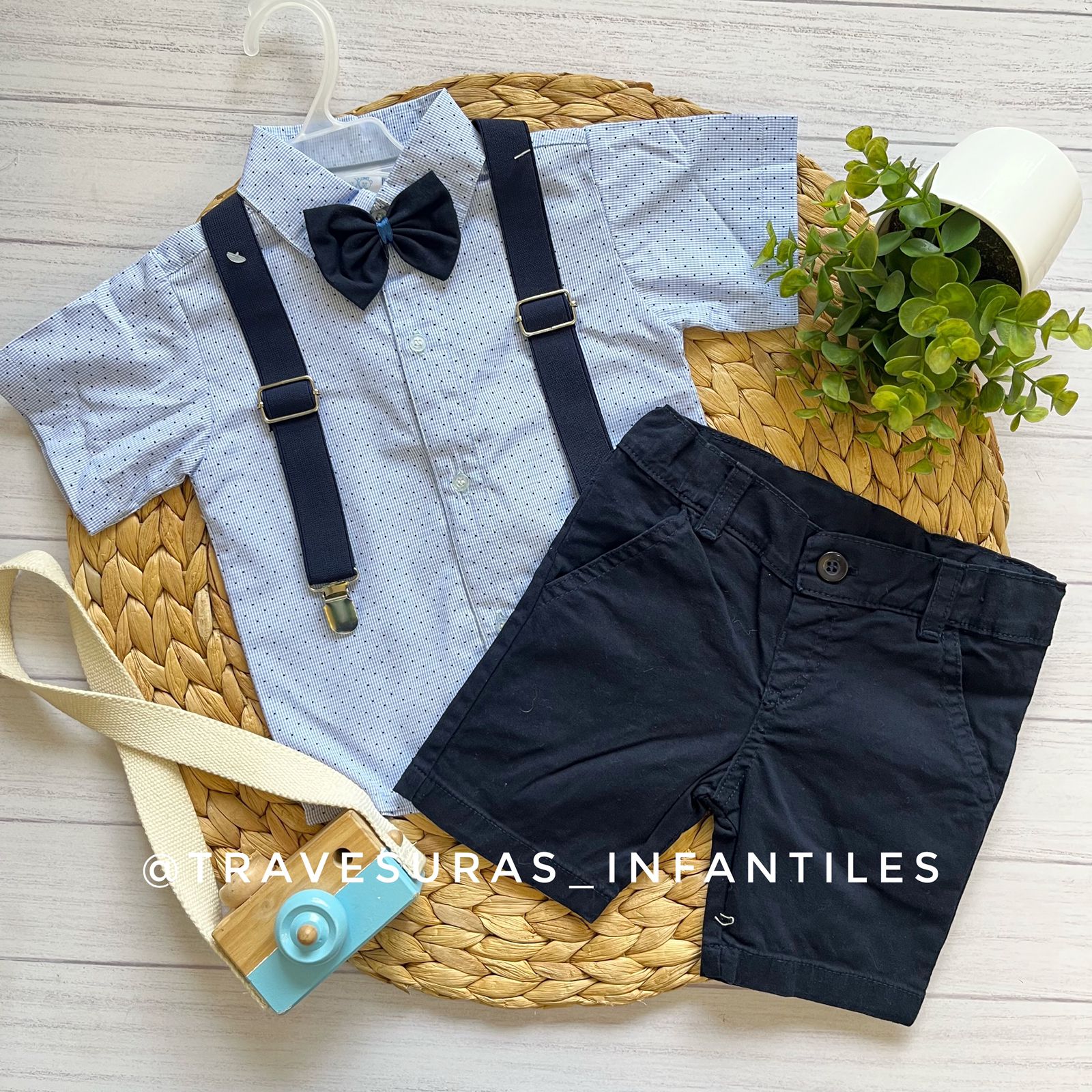 Conjunto Bermuda Y Camisa Tirantes BAMBINOS