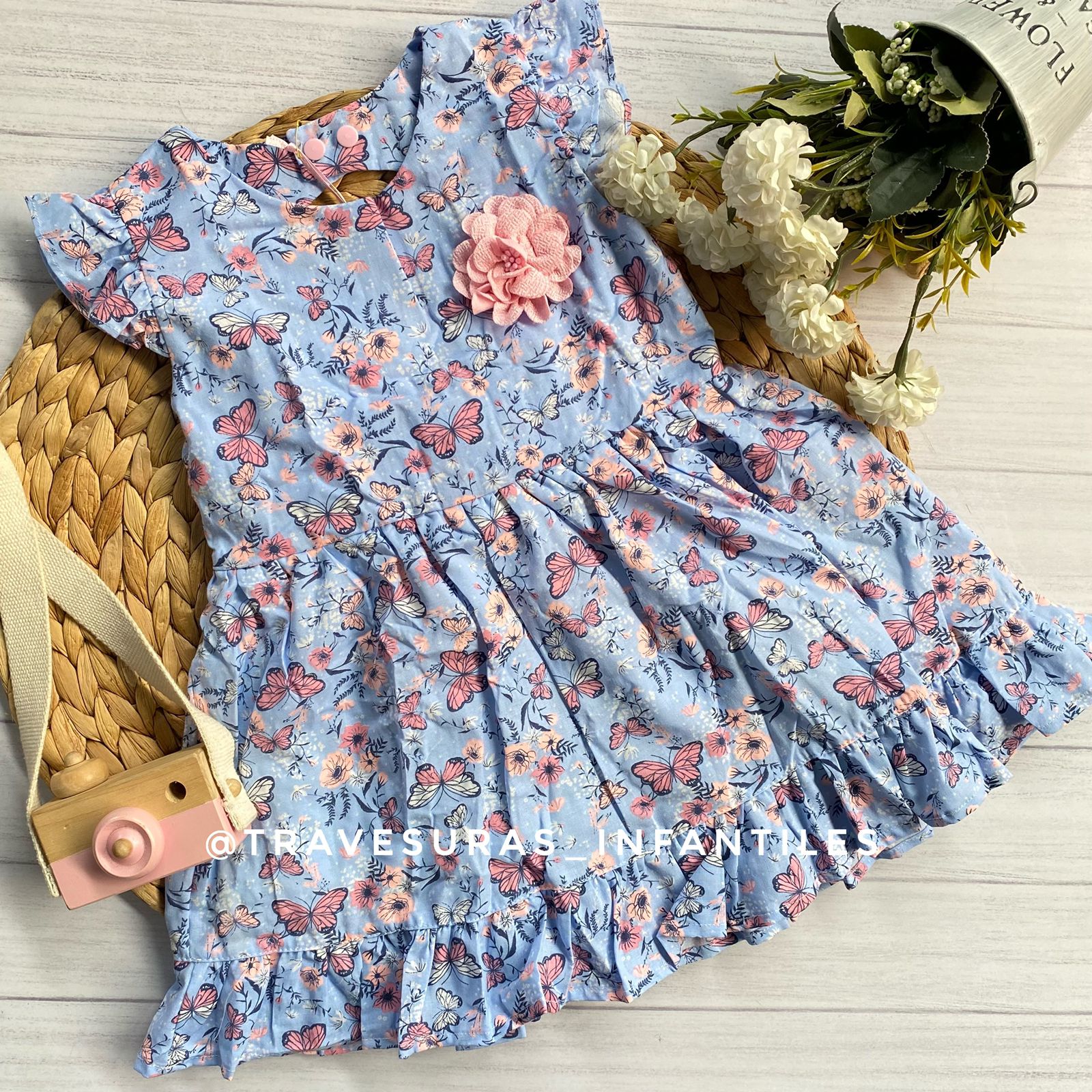 Vestido Estampado Bebé DULCE MILAGRO