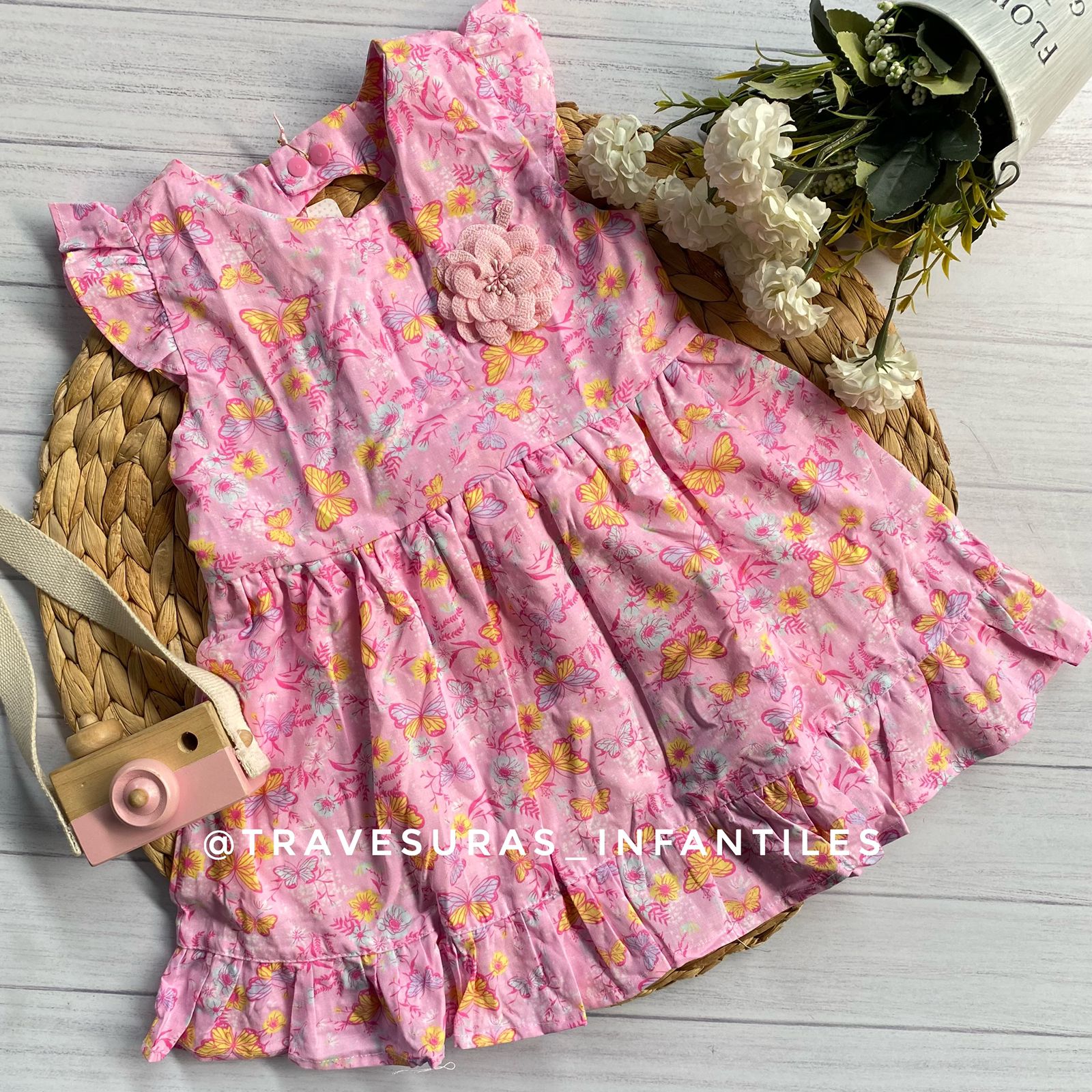 Vestido Estampado Bebé DULCE MILAGRO