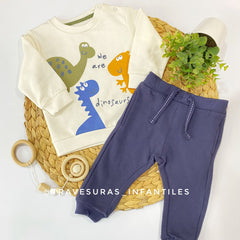 Conjunto Saco Dinos LOSAN