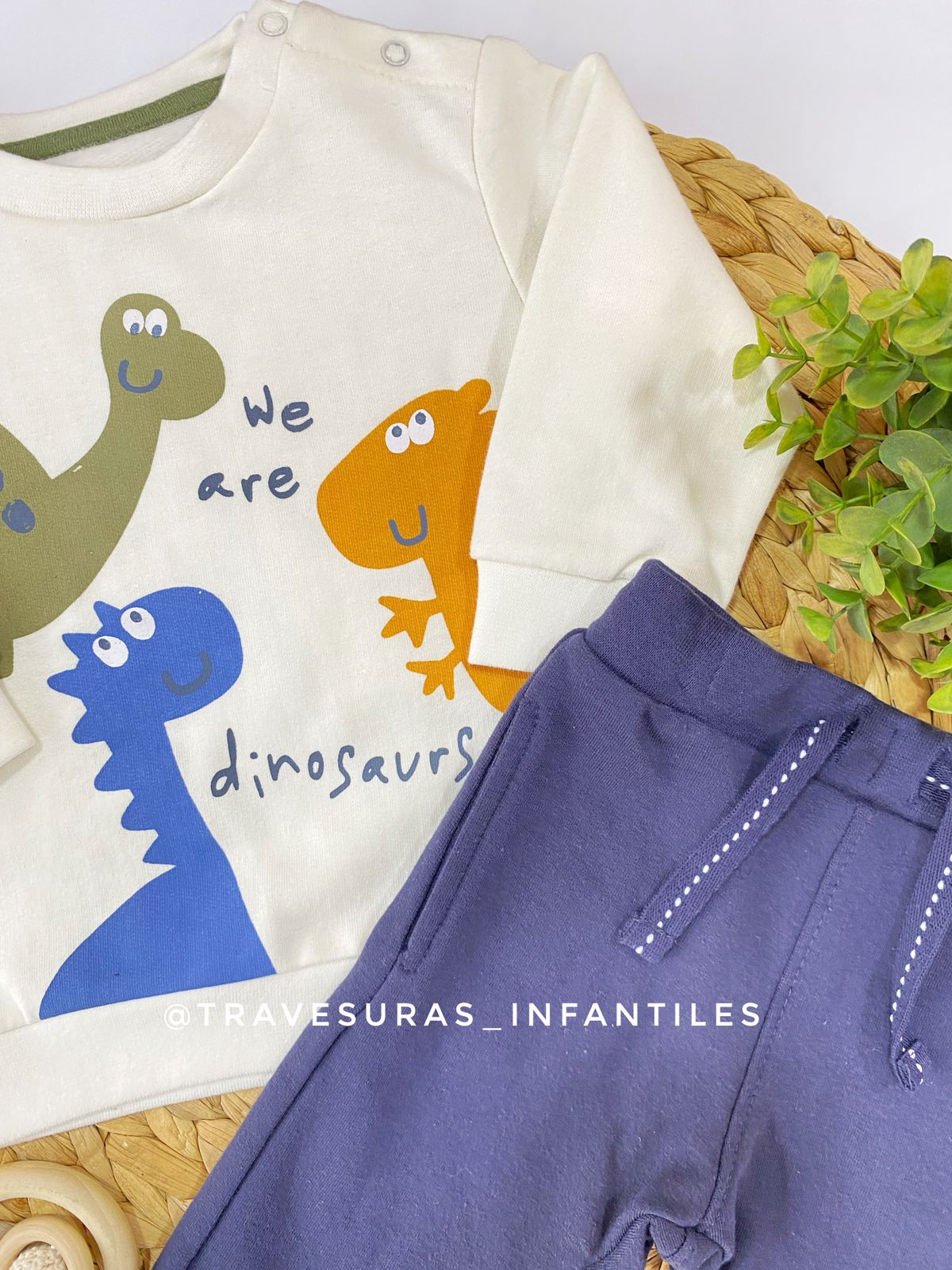 Conjunto Saco Dinos LOSAN