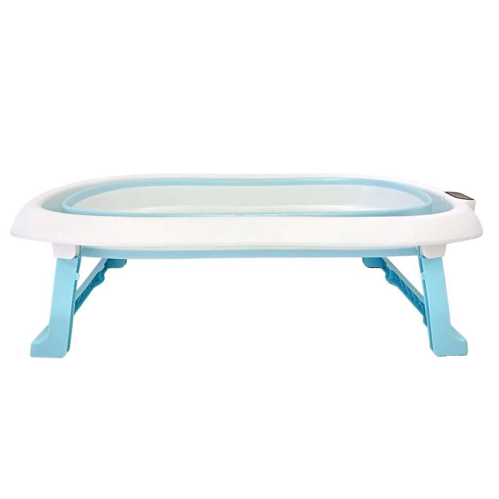 Bañera Plegable Con Soporte Ocean Azul Priori Espacio