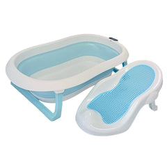 Bañera Plegable Con Soporte Ocean Azul Priori