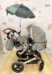 Coche Travel System Gese Baby Gris CYNEBABY