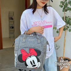 Pañalera Morral Minnie Mouse Manijas