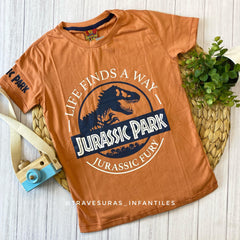 Camiseta Estampada Jurassik Park POCHOLOS