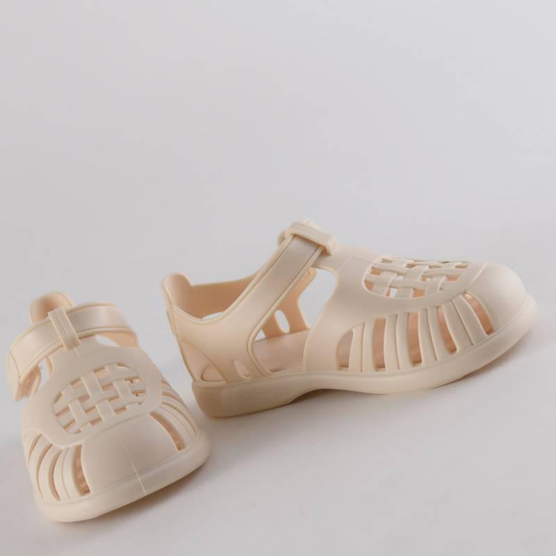 Sandalias Tobby Solid Marfil Igor Par