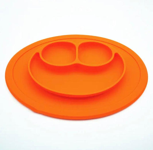 Plato En Silicona Cara Feliz