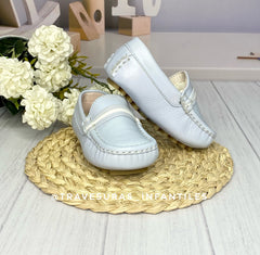 Mocasines Para Niño Celeste Estilo