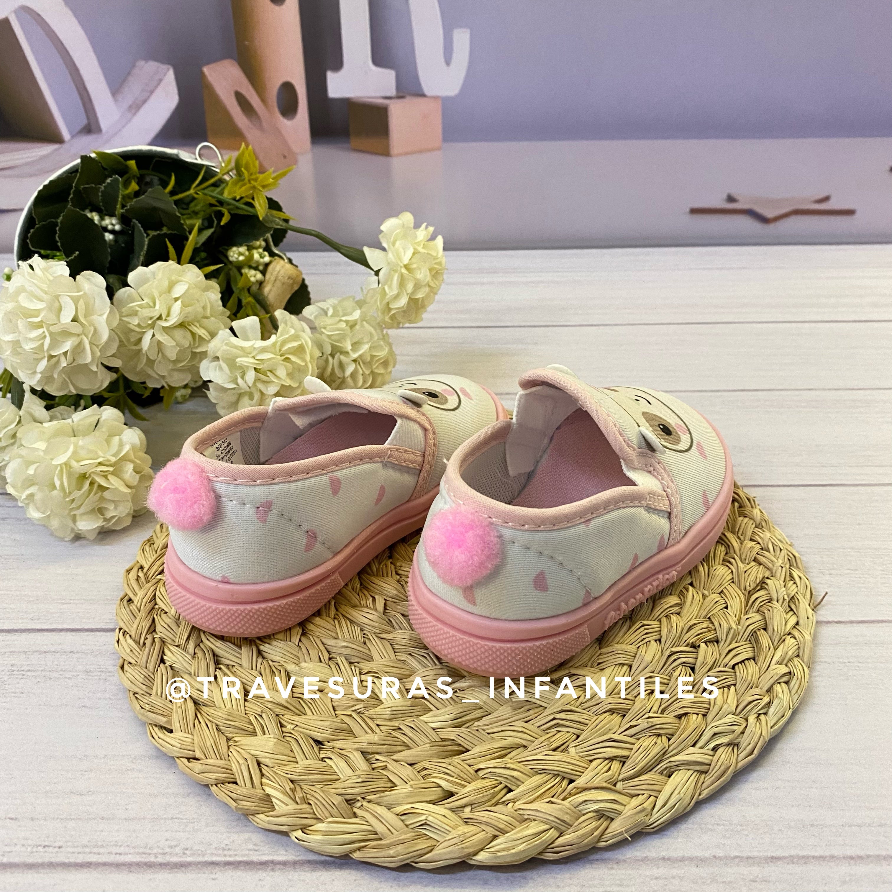 Tenis Vans Maya Rosa Fisher Price Detalles