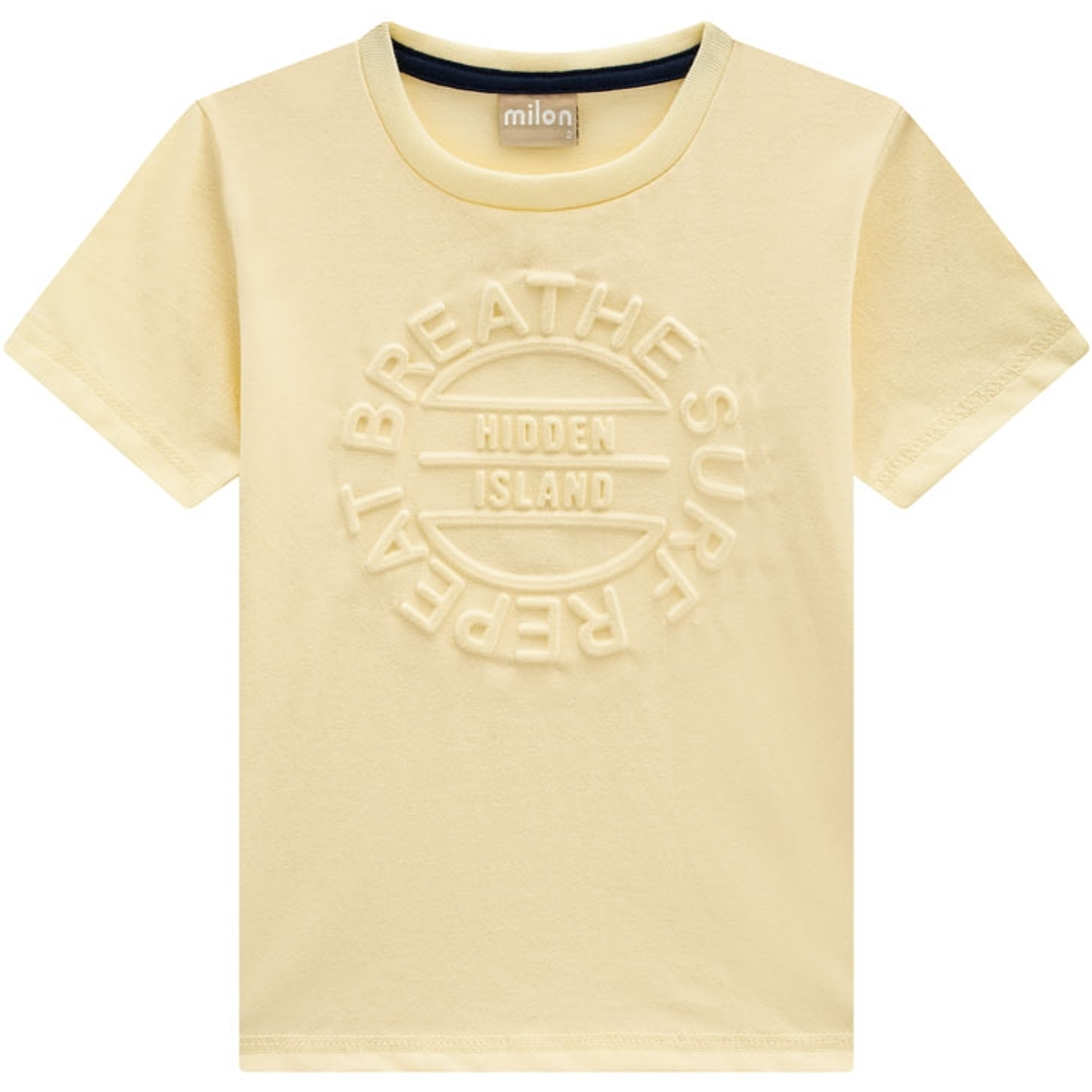 Camiseta Hidden Amarillo Milon MILON