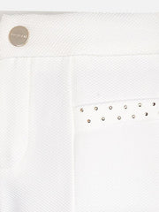 Leggins Blanco Detalle Perlas Mayoral Detalles