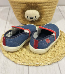 Zapato Tipo Vans Azul Travesuras Infantiles