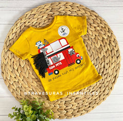 Camiseta Interactiva Bus Travesuras Infantiles