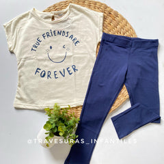 Conjunto 2 Piezas Leggins True Friends