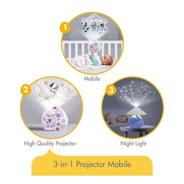 Móvil Musical Magical Tales 3-In-1 Proyector Tiny Love TINY LOVE