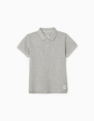 Polo Manga Corta Gris Zippy ZIPPY