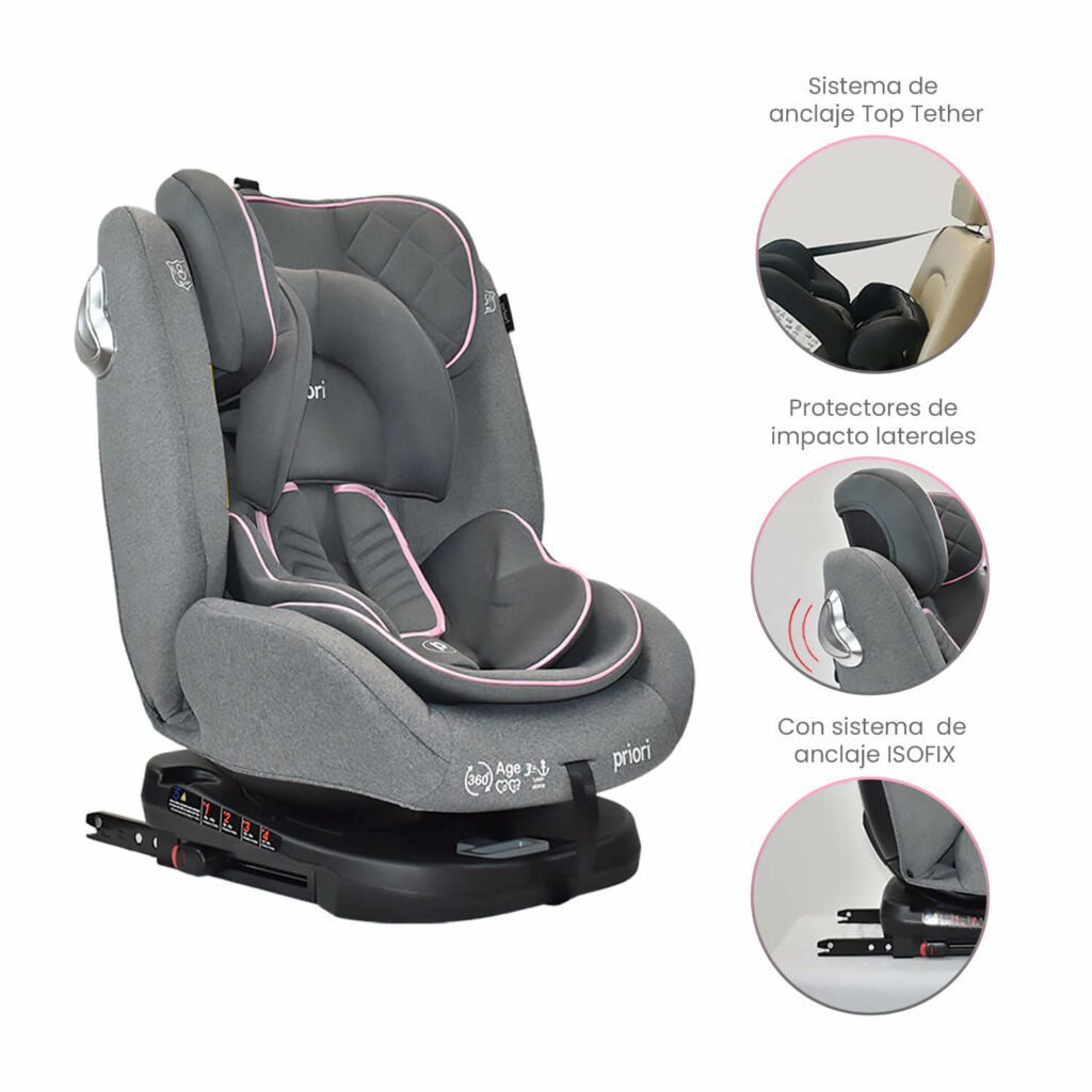Silla De Carro First Plus Priori Rosa PRIORI