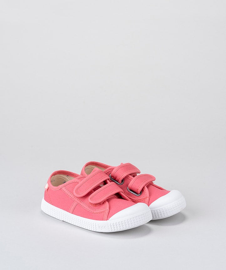 Tenis Berri Velcro Chicle Coral Igor