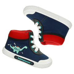 Tenis Bota Dino Roar Azul Estilo