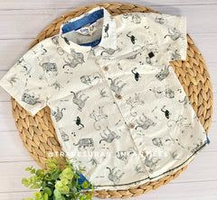 Camisa Animales Travesuras Infantiles