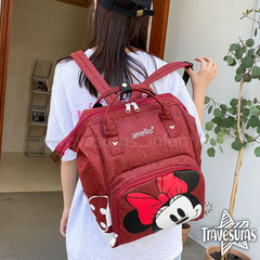 Pañalera Morral Minnie Mouse Mujer