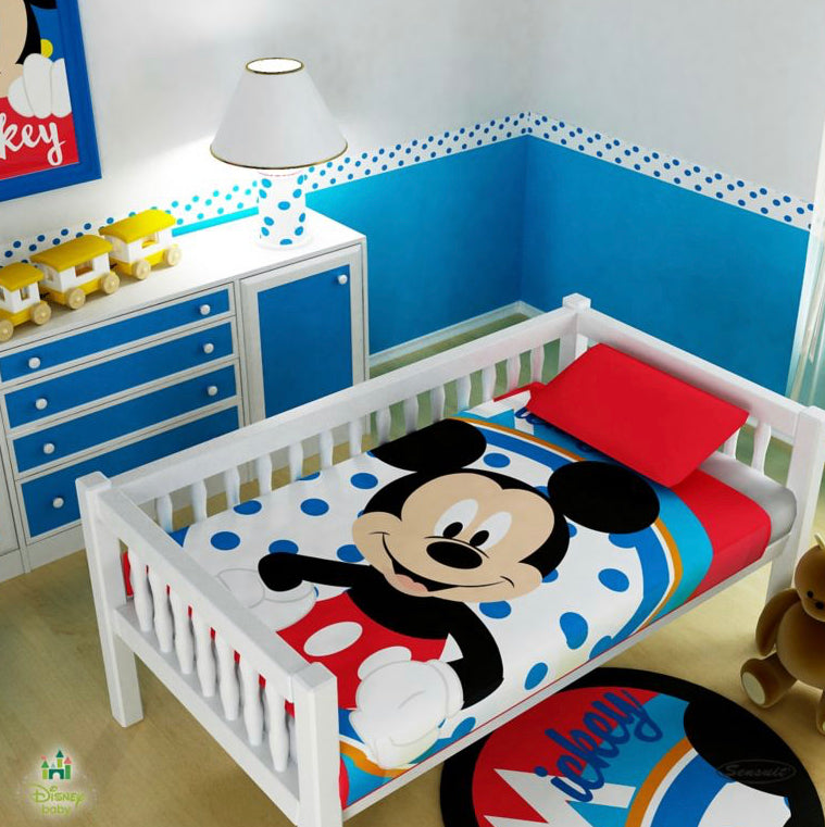 Cobija Disney Mickey Niño Estampado Surtido Puntos