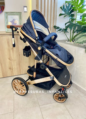 COCHE MOISÉS BRITTO AZUL MAXI BABY