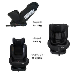 Silla De Carro First Plus Priori Negro PRIORI