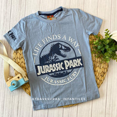 Camiseta Estampada Jurassik Park POCHOLOS